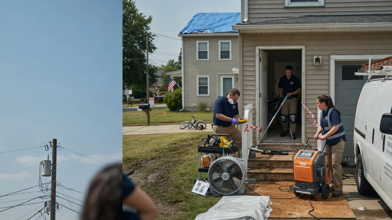 Water Damage Repair in Glencross, SD near me